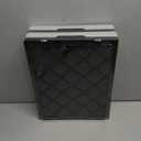 16-Liter Collapsible Storage Crates/Stackable Storage Container Basket, Set of 2 (Black+gray)