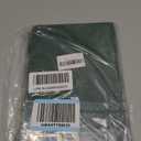 KEROM Fire HD 10 Case (9th/7th/5th Generation, 2019/2017/2015 Release), Embossed Suede Leather Folio Stand Protective Cover for Fire HD 10 Tablet (Older Versions), Auto Wake/Sleep - Green Butterfly