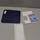 MONASAY Wallet Case Compatible for Galaxy S23+Plus 5G,[RFID Blocking] Flip Folio Leather Cell Phone Cover with Credit Card Holder6.6 inch, Blue