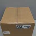 SQOWL Ceramic Pot for Plants - 8 Inch Plant Pot Indoor Outdoor, Modern Round Planter with Drainage Hole and Saucer, Decorative Planter for Flower, Office Decor, Garden Gifts for Women, Orange