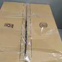 2 Pcs Splatter Guard Grease Splatter Screens Stainless Steel 2 Sided Foldable Splash Metal Panel Backsplash Protector for Cooking