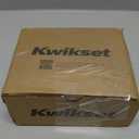 Kwikset Singapore Entry Door Handle with Lock and Key, Secure Keyed Reversible Lever Exterior, For Front Entrance and Bedrooms, Matte Black, Pick Resistant Smartkey Rekey Security and Microban