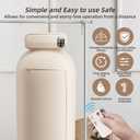 Portable Clothes Dryer, Mini Laundry Dryers with Remote Control, Portable Dryer for Apartments, RVs, Hotels, Small Spaces, Great for drying underwear, socks, swimwear for travel, no wrinkles