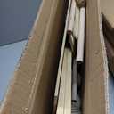 THEYFIRST Traiangular Wooden Cat Scratching Board for Indoor Cats, 24.8" Tall L Shaped Scratcher Ramp with Ball for Kitten Kitty, Replaceable Sisal Pad & Playing Ball, 1 Pack