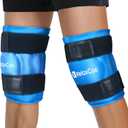 Relax Coo Ice Pack for Knee Pain Relief, Cold Compression Therapy, 2 Pack