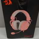 Redragon H510 Zeus-X RGB Pink Wired Gaming Headset - 7.1 Surround Sound - 53MM Audio Drivers in Memory Foam Ear Pads w/ Durable Fabric Cover- Multi Platforms Headphone - USB Powered for PC/ PS4/ NS