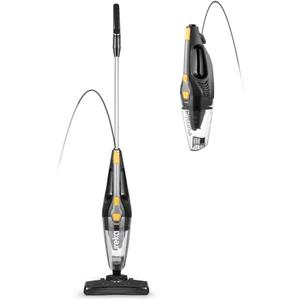 Eureka Blaze Stick Vacuum Cleaner, Powerful Suction 3-in-1 Small Handheld Vac with Filter for Hard Floor Lightweight Upright Home Pet Hair, Dark Black