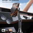 Coolpow Cup Holder Phone Holder for Car Phone Holder Cup Holder Phone MountUltra Stable & Never ShakePhone Holders for Your Car Cupholder Cell Phone Car Mount for iPhone All Smartphones Mothers Day