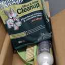 Sprinkle & Sweep: Pet Mess & Odor Cleanup Bundle - 15oz Bag, Dustpan Broom, 24oz Enzyme Stain Spray - Dog Accident Clumping Powder & Spot Treatment
