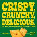 Pure Protein Cheesy Crackers Variety Pack, 6 Hot and Spicy and 6 Cheddar, High Protein Snack, 10G Protein, 1.34 oz, 12 Count
