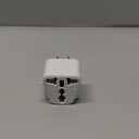 4 Pack Universal Adapter, Europe to US Plug Travel Adapters (White)