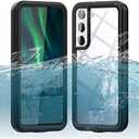 Ankoe for Samsung Galaxy S23 Waterproof Case, IP68 Certified Extreme Series Shockproof Dirtproof Snowproof Full-Sealed Armor Cover W/Built-in Screen Protector for Samsung Galaxy S23 (Black)