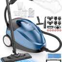Steam Cleaner, Steam Cleaner For Home, Handheld Steam Cleaner With 30 Accessories, 1500W, 230F High Temperature, Heavy Duty Portable Steamer with 1.5L Tank for Home Floor Cleaning