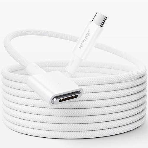 JSAUX 140W USB-C to Magnetic 3-in-1 Cable, 10FT, Compatible with MacBook Air (2023/2022 M2), MacBook Pro (2023 M3/2021 M1, 14-16 inch)