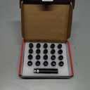 Sposuit M12x1.5 Spline Lug Nuts - Replacement for 2008-2024 Dodge Journey, 1994-2014 Avenger, 1987-2020 Grand Caravan, 1991-2007 Caravan - Closed End Black Lug Nut with Socket(20 Pcs)