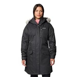 Columbia Women's Suttle Mountain Long Insulated Jacket, 2024 Black, Large
