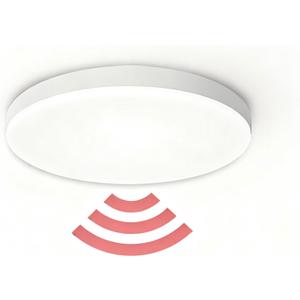 LED Ceiling Light with Radar Motion Sensor, 12W/18W/24W/36W 6500K Motion Activated Light for Hallway, Stairs, Closet, Pantry, Garage, Porch, Shower12W