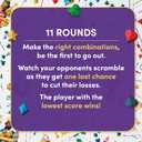 Five Crowns Giant Card Games  Jumbo Playing Cards, Card Game for Kids and Adults, Family Game Night, 5 Suited Rummy Style Card Game, Ages 8+