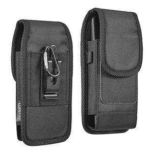 Cell Phone Holster for iPhone 16,16 Pro,16e,15,15 Pro,14,14 Pro 13,13 Pro 12,12 Pro,11 Galaxy S25 S24 S23 S22 Case with Belt Clip Phone Belt Holder Carrying Pouch Cover (Fits Otterbox Case on Case on)