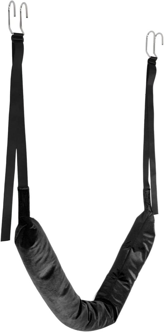 YUYTE Spine Decompression Back Traction Device for Decompression, Soft Material, Lightweight Practical (Black)