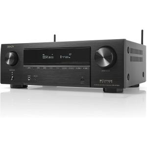 Denon AVR-X1700H 7.2ch 8K Home Theater Receiver with 3D Audio, Voice Control, and HEOS Built-in 