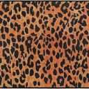 Golf Cart Seat Covers,Golf Cart Seat Blanket Covers for EZGO,Club Car and More 2-Seat,Summer Towel Easy to Install (Brown Leopard Print)