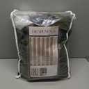 Olive Green Velvet Blackout Curtains 84 Inches 2 Panels Forest Green Elegant Vintage Pinch Pleated Drapes for Living Room Bedroom Thermal Soundproof Back Tab Window Panels,W40 x L84,Home Decor