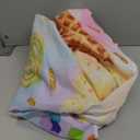 Avezano Ice Cream Happy Birtdhay Backdrop Sweet Candy Dessert Girls' Birthday Party Photoshoot Background Colorful Bday Cake Table Banner (5x3ft)