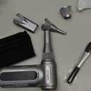 Electric Compressed Air Duster, 170000RPM High-Speed Cordless Air Blower with Rechargeable Battery for Keyboard, PC & Electronics Car Cleaning, Reusable Canned Air Alternative (Black Silver)