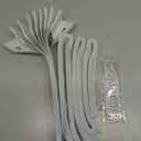 AJAZZ Blackout Accordion Door Invisible Folding Accordion Doors Interior Magnetic Door Curtain for Bedroom Living Room Doorway Curtain Sets Included Rod (1 Pack, 43W x 78 L, Dark Grey)