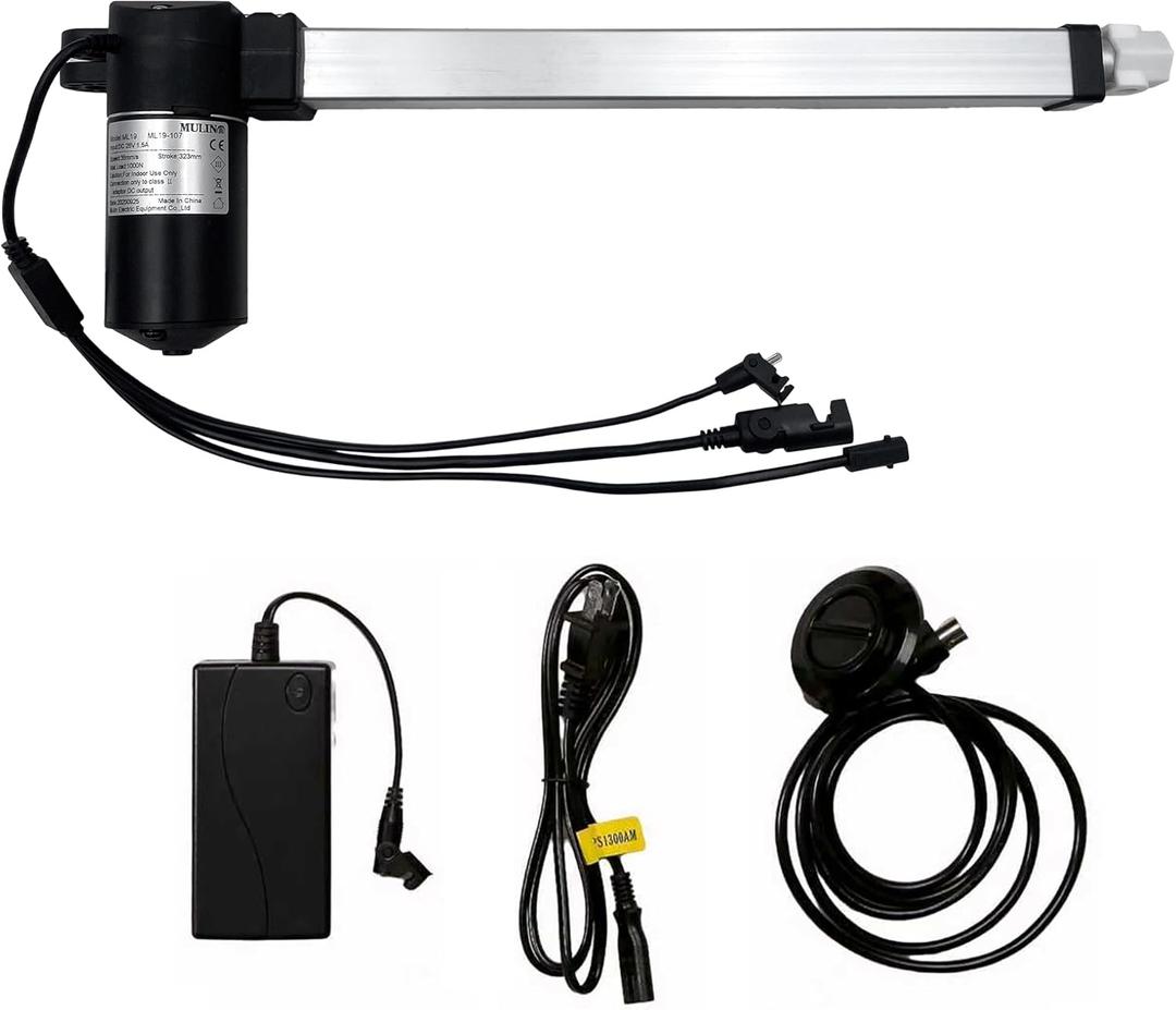 ML19 Motor Model ML19-107 Kit for Electric Sofa Lift Chair Massage Seat Power Recliner Parts Mulin Linear Actuator Replacement