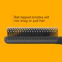 Conair Salon Results Detangling Hairbrush Set, 3-Pack Brushes for Men and Women, All Hair Types and Lengths with Nylon Bristles