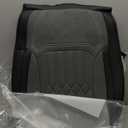Custom Leather Seat Covers for Chevrolet Chevy Equinox Premier,LT,LS,RS,LTZ,LT Fleet 2018 2019 2020 2021 2022 2023 2024 (Not for EV)- Full Set Perforated Breathable Seat Cover - Black&Grey