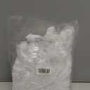 Auban 100PCS Disposable Shower Caps, Plastic Clear Hair Cap Large Thick Waterproof Bath Caps for Women, Hotel Travel Essentials Accessories Deep Conditioning Hair Care Cleaning Supplies(20.5")