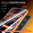 NeverBreak Screen Protector for iPhone 17, 9H+ Hardness Tempered Glass Protector for iPhone 17 6.3" 2025, 12FT Military Grade Protection [Scratch, Shatter, Drop Resistant] Full Edge Coverage Auto-Install, Durable Case Friendly, 2 Pack