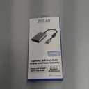 Lightning To 3.5mm Audio Adapter And Power Converter For Lightning Tip