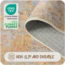 Beige Gold Rug Runners for Hallways Kitchen Non Slip Washable 2x6 Entryway Runner Rugs with Rubber Backing 6ft Long Carpet Runner for Laundry Room Bedroom, Low Pile Stain & Fade Resistant