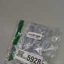 61Pcs M8 Flat Head Hex Socket Cap Screws Assortment Kit, M8x 10mm/12mm/20mm/25mm/30mm/35mm/40mm/50mm/60mm Socket Cap Bolts,304 Stainless Steel 18-8, Full Thread, Black Oxide with Hex Spanner