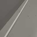 Amazon Basics No Drill Spring Tension Curtain Rod, Adjustable Length 36-54", Classic Finial, White