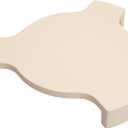 Cordierite Baking Pizza Stone for Big Green Egg Accessories, for 18" Large Big Green Egg, Vision HD1, for Kamado Grills, for Char-Griller AKORN Kamado, Heat Deflector w/ 3 Legs