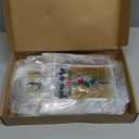 Marspark 24 Pcs Gold Polka Dot Clear Gift Bags with Handle Gold Goodie Treat Candy Gift Bags Wrap Tote for Birthday Party Favor Baby Shower Decorations Supplies