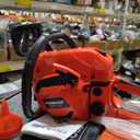 58CC 20 Inch 2-Cycle Gas Chainsaw, 12500r/min 3.8 HP Gas Power Chainsaws Handheld Cordless Chain Saw, Protective Design for Forest, Garden and Farm Tree Wood Cutting Use