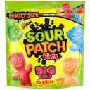 SOUR PATCH KIDS Big Kids Soft & Chewy Gummy Candy, Bulk Candy, Family Size, 1.7 lb (EXP 06/03/26)