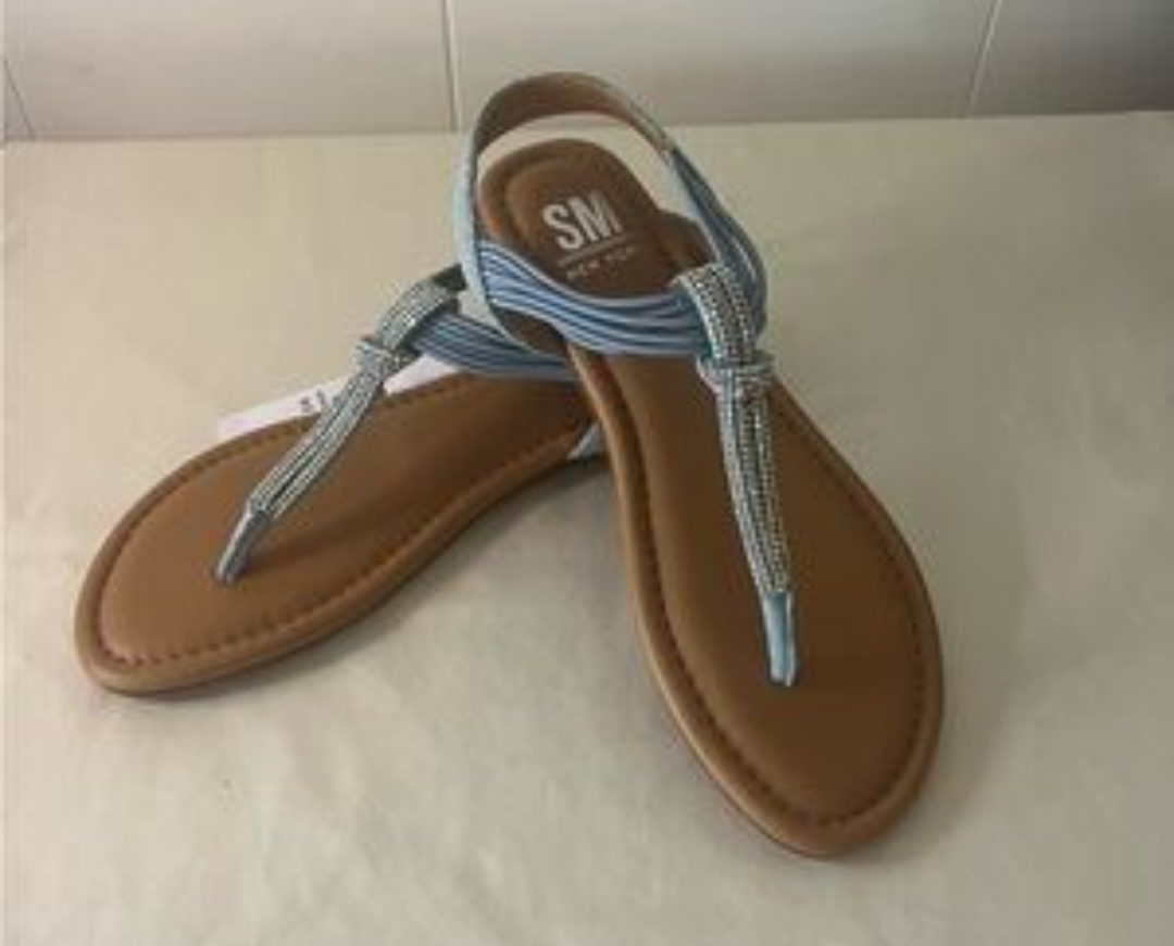 New York Women Shoes Blue, 9