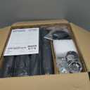 Rfiver Upgraded 45° Swivel Speaker Stands Pair for Surround Sound, Heavy Duty 28 Inch Bookshelf Speaker Stand Each Holds 22lbs Large Speaker, Floor Speaker Stand Built-in Cable Management, 1 Pair