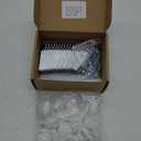 20 Sets T Pipe Connector Tee Clamp Fittings, Fit OD 19.1 mm Stainless Steel Pipe and 1/2" EMT