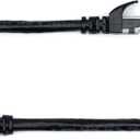 2 x Amazon Basics RJ45 Cat 6 Ethernet Patch Cable, 10Gpbs High-Speed Cable, 250MHz, Snagless, 15 Foot, Black