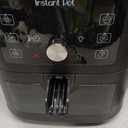 Instant Pot 4Qt Vortex 6-in-1 Mini Air Fryer, Custom Program Options, Air Fry, Broil, Roast, Dehydrate, Bake, Reheat, Black, 4 Quarts