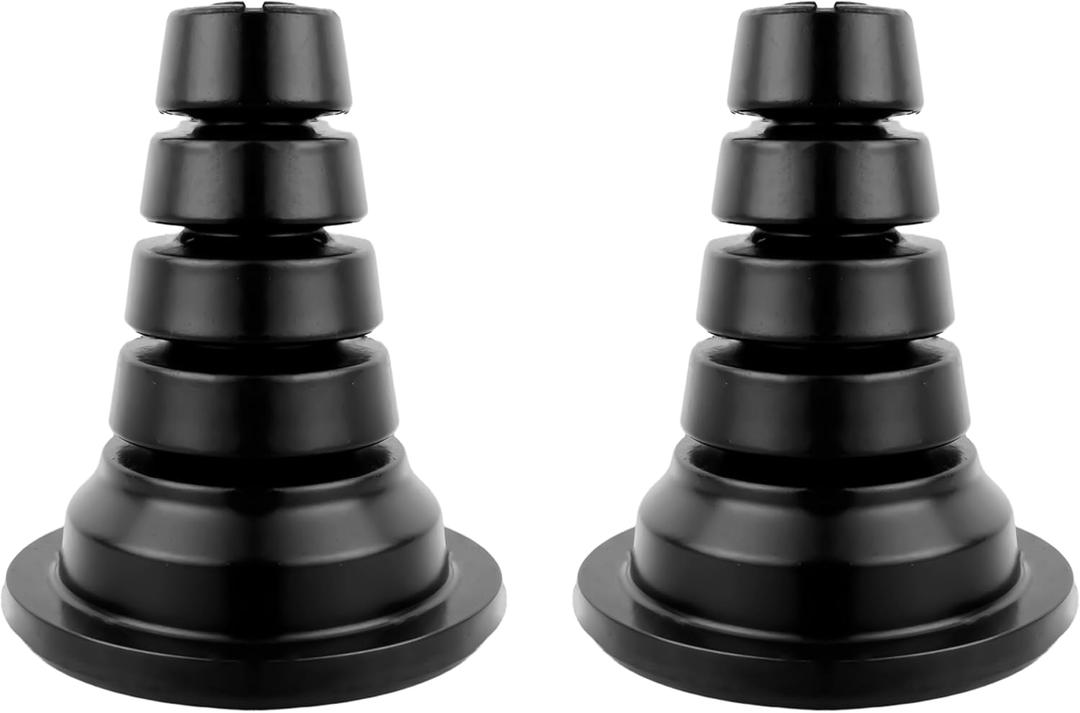 2Pcs Rear Coil Spring Insulator Compatible With Toyota 4Runner 2003-2009 Compatible With Toyota FJ Cruiser 2007-2014 Replace for 48302-35040 4830235040