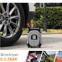 GICLE Paddle Board Pump Electric 12V DC, SUP Air Pump with Dual Stage Fast Inflation & Auto-Off, Electric Air Pump for Inflatable Paddle Board, Boat, Kayak, Air Mattress,Tents